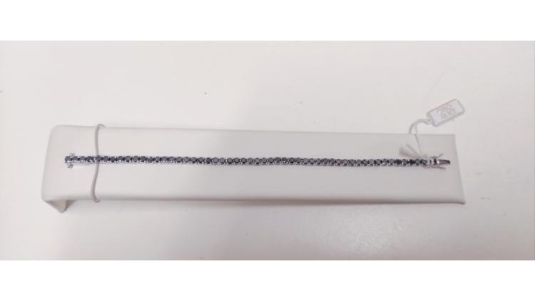 Tennis con Diamanti Neri per una caratura totale di 7,95.