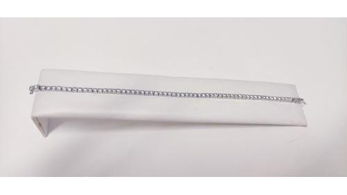 Tennis di Diamanti per una Caratura di 1,83. Lunghezza cm 19.