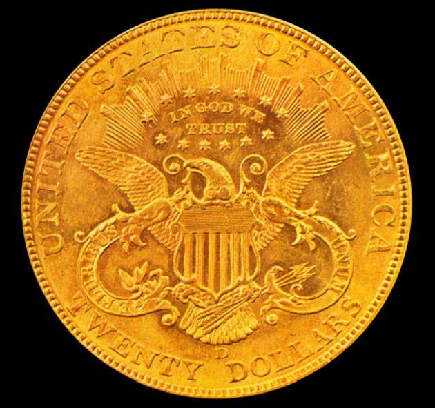 Moneta 20 dollari oro